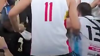 فوضى تؤجل مباراة الكلاسيكو ،،،بين البرازيل والارجنتين