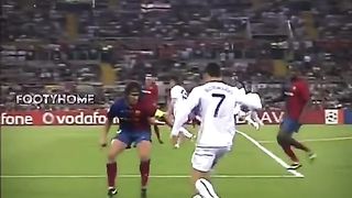 Young Ronaldo was a menace
