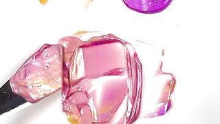 Satisfying color recipes #colormixing #paintmixing #tappingsounds