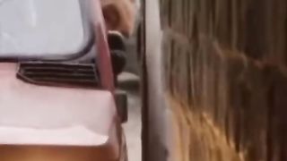 The narrowest parking lot in the world