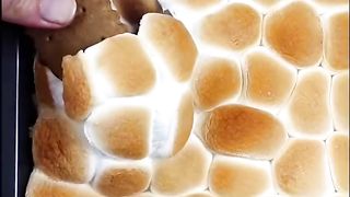 Jumbo chocolate smores dip