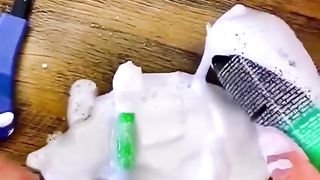 Shaving cream surprise