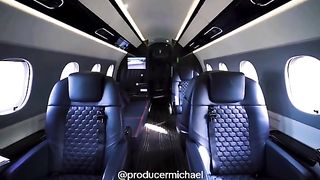 Would you sleep comfortably in this private jet bed? In it to win it!