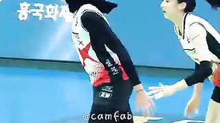 Park HyeminMegawati Pertiwi volleyball korea