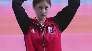 bukan kuncir biasa???? #parkhyemin #redsparks #volleyball
