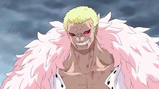 ONE PIECE LUFFY VS DOFLAMINGO (CLASH DE HAKI)