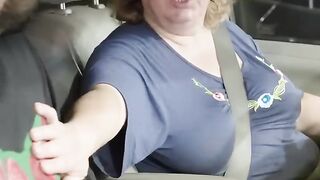 When your mom drops you off