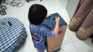 Unboxing Tempat Tidur Bayi PLIKO | Sambut kelahiran adik