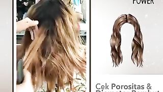 Smoting hair