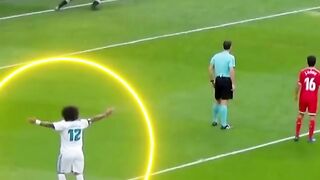 Marcelo Celebration Before Ronaldo Scored