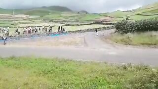 Porshe rally car