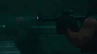 Black Adam Fighting Scene