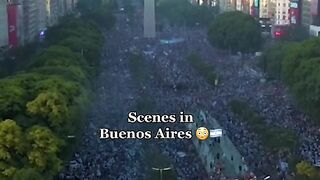 This is what it means to be WORLD CHAMPIONS ❤️ #Argentina #buenosaires #FIFAWorldCup