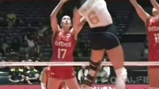 THAISAAmazing spikeTHAISA#volleywomen#volleyballplayer