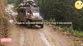 Struggle for motorized vehicles in rural areas || Uniq mechanic