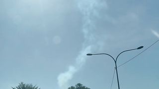Smoke in the air