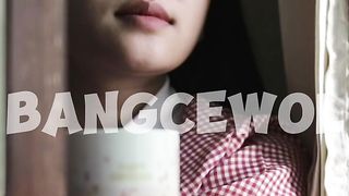 Cinematic beautiful girl from asian