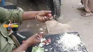 Messy food