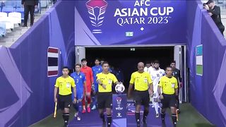 #AsianCup2023 Round of 16 Uzbekistan 2 - 1 Thailand