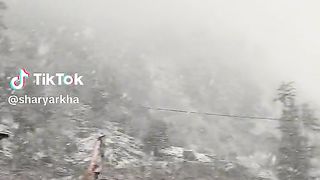 Snow falling#swat #snow #faalinginlove