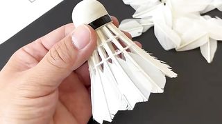 Using a badminton ball can also make a nice small lantern
