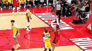 Dillon Brooks really hit LeBron
