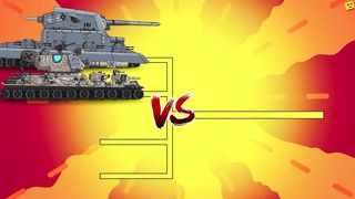 Steel Resistance KV-44 USA   Mega Monsters VS Mega BOSS -
