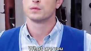 Yeah. Maybe no gun for him. - Superstore