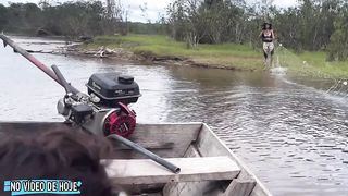 PESCARIA DE BATIÇÃO E TARRAFA NO AMAZONAS_PESCA DE TUCUNARÉ.