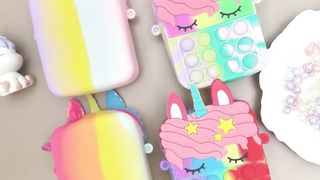 Girls Silicone Cute Unicorn Messenger Bag