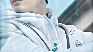 His iconic wink