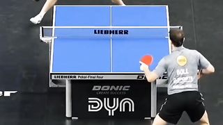 Best point of the German Cup Final - Timo Boll