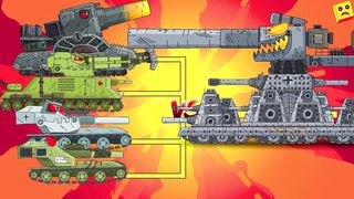 Mega Tanks VS Mega Boss - 4 Bosses vs. Dora-44