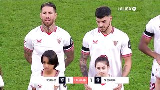 SEVILLA FC 1 - 1 CA OSASUNA _ RESUMEN LALIGA EA SPORTS