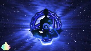 741 Hz - Throat Chakra Healing - Remove toxins & negatives (Vishuddha Chakra Meditation)