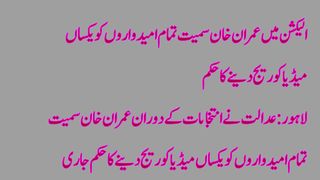 الیکشن میں عمران خان سمیت تمام امیدواروں کو یکساں میڈیا کوریج دینے کا حکم