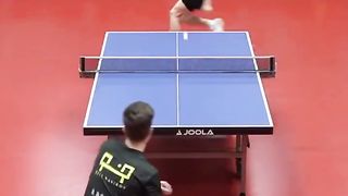 Unbelieveable Super Amazing Table Tennis rally