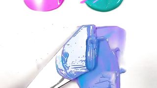 Unique color recipes (nature edition) #colormixing #paintmixing #tappingsounds #asmrart