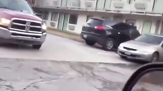 Caught his wife cheating in a motel