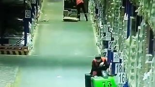 sleeping on the job