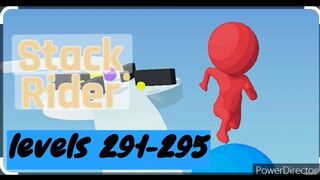 stack rider max ⚾????????levels 291-295 gameplay android iOS