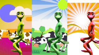 Alien dance challenge dame tu cosita FIFA football challenge dance