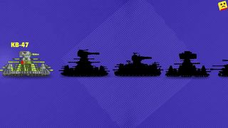 Evolution of Hybrids Kv-46M vs Kv-47M vs Kv-44R vs Kv-48 ​​vs Kv-49 -