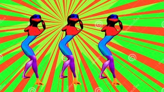 Alien dance