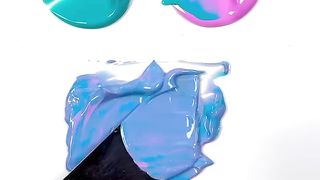 Weird color recipes #colormixing #paintmixing #colortheory #satisfyingart #asmr #asmrart #tapping