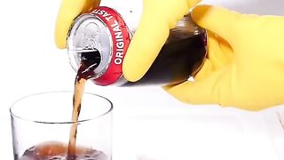 How to make a clear soda can