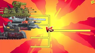 All Series Mega Tanks vs Mega Boss - Super Dora, Hybrid Karl-44 and Kv-44 MINI
