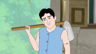 গঙ্গা পাড়ের কলাগাছ _ Bengali Moral Stories Cartoon _ Bangla Golpo _ Thakumar Jhuli