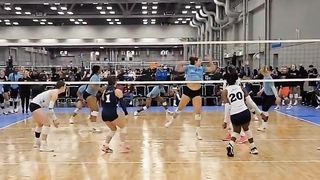 Volleyball Digs from Lone Star