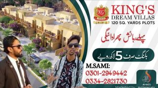 Surjani Town King's Dream Villas Project Karachi Property cheap plot in surjani town karachi